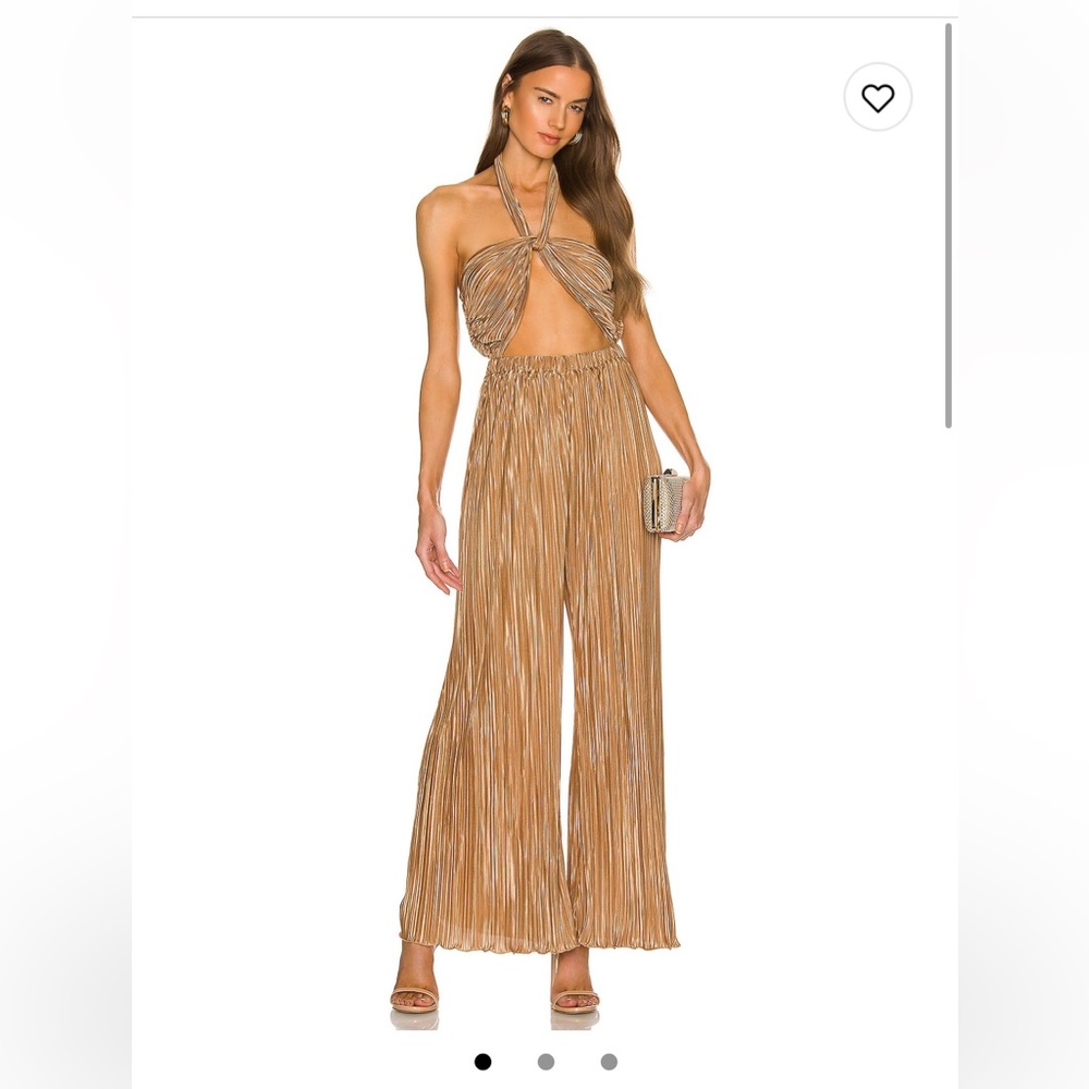 LPA GOLD JUMPSUIT FOR YOUR NEW YEARS EVE (NYE) GLAMOROUS LOOK!!